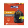 Hefty 30 gal Trash Bags, 30 in x 33 in, Standard-Duty, 1.1 Mil, Black, 222 PK E8-5274